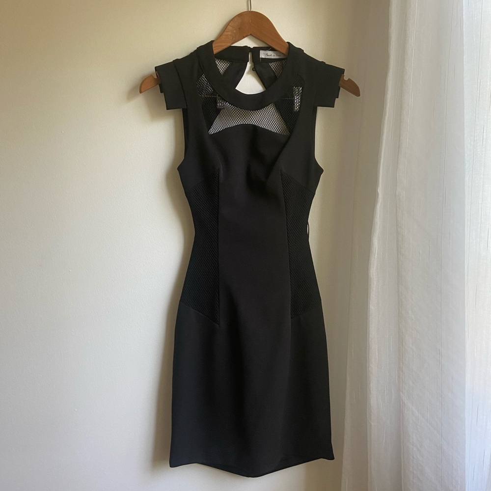 LF Black Backless Dress